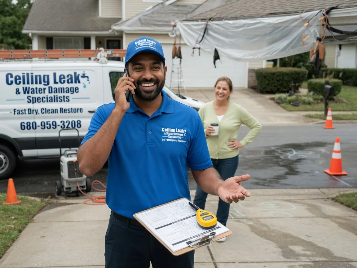 Ceiling Leak Cleanup Yamhill, OR FAQs